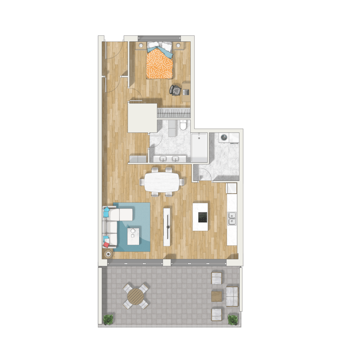 Grundriss W9 - Werz Immobilien