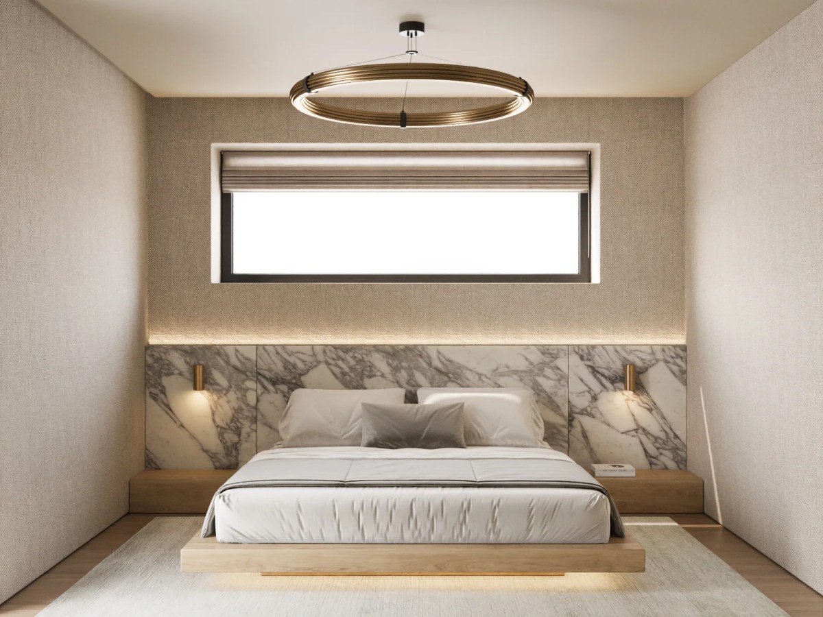 Schlafzimmer Musterwohnung - Werz Immobilien