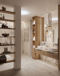 Badezimmer Musterwohnung - Werz Immobilien