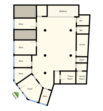 Viel Raum für viel Geschäft! Zentral in Biedenkopf. - Grundriss (21593)