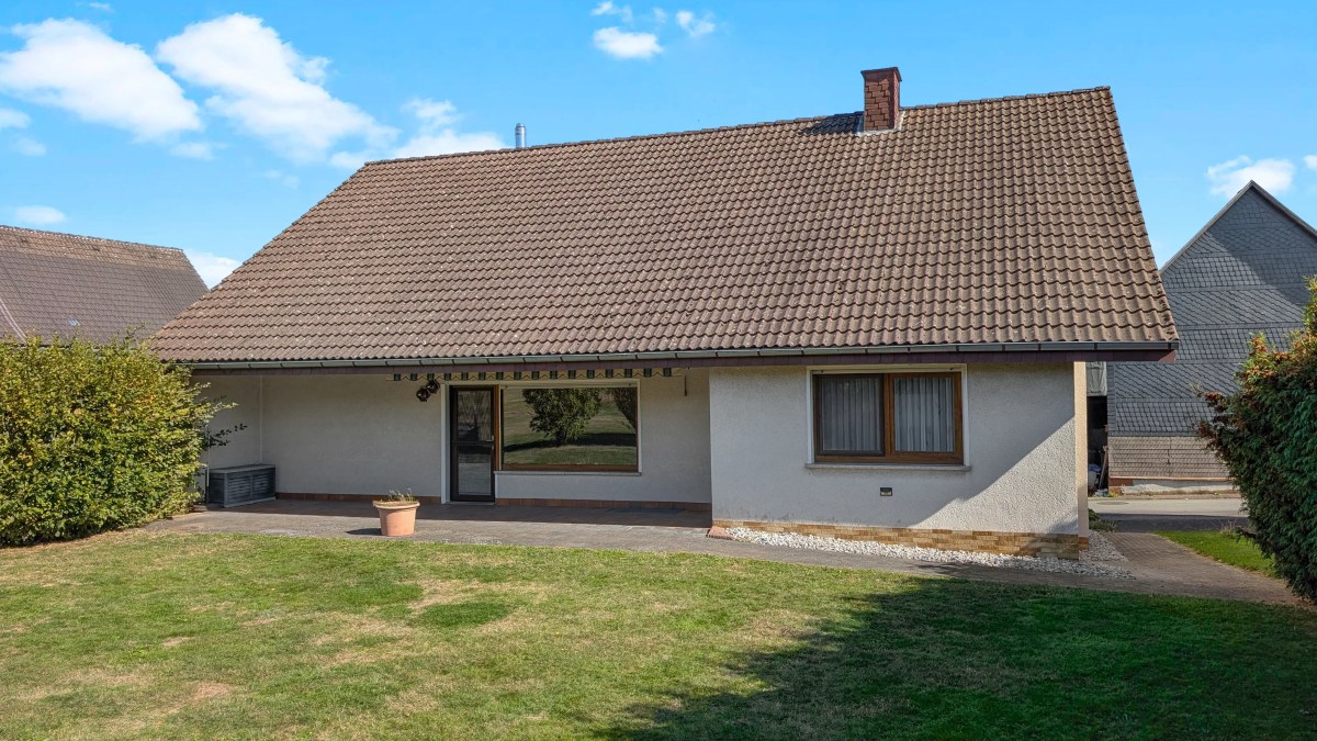 Ansicht von hinten - Werz Immobilien
