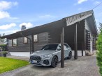 Carport - Ferienhaus im Feriengebiet von Bromskirchen