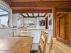 Essbereich und Küche - Ferienhaus im Feriengebiet von Bromskirchen