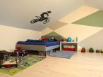 Kinderzimmer DG - EFH mit schönem Garten und Sauna