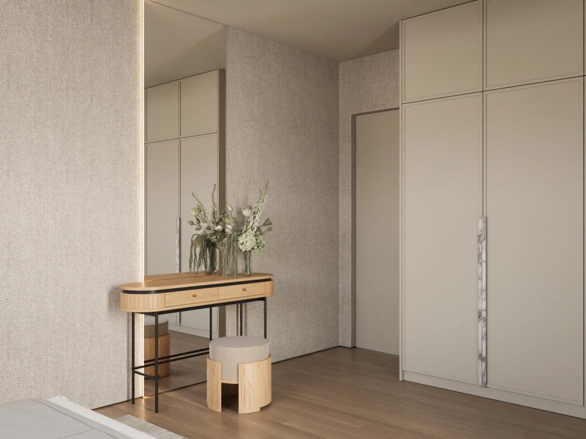 Schlafzimmer Musterwohnung - Werz Immobilien